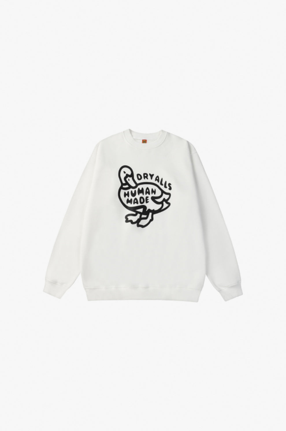 Letter Print Sweater flat-lay