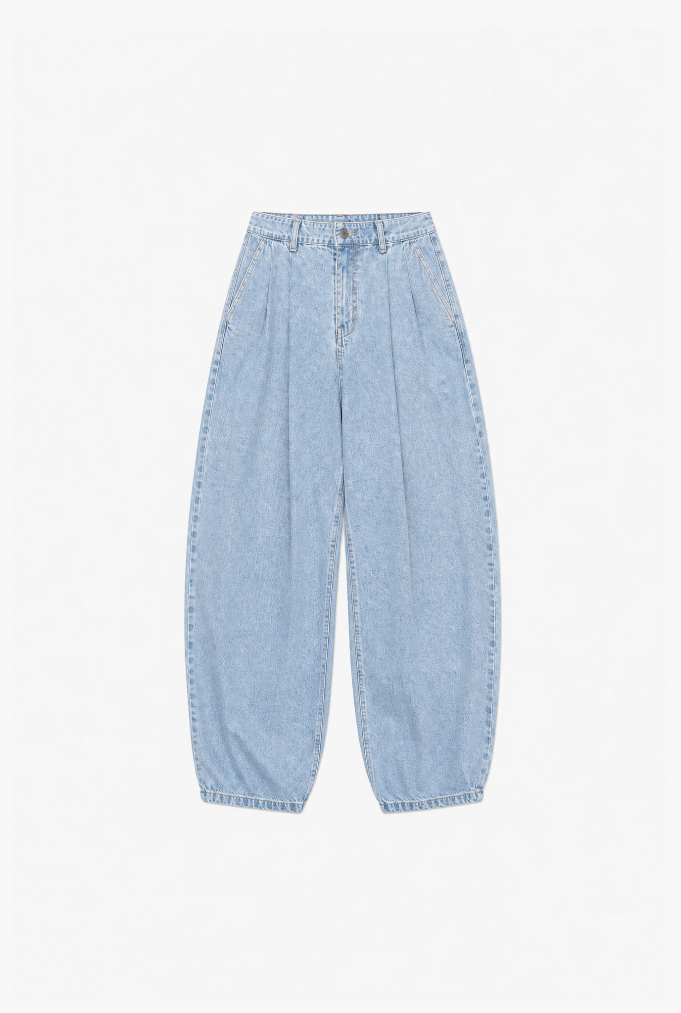 Light Wash Denim flat-lay