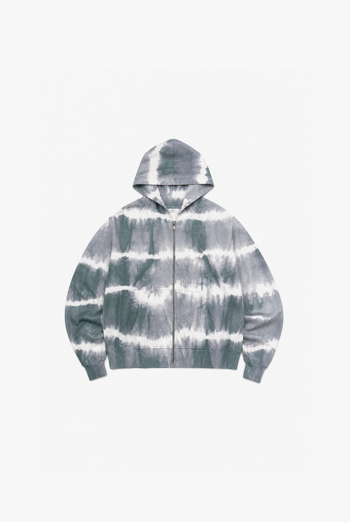 Lightweight Zip Hoodie flat-lay