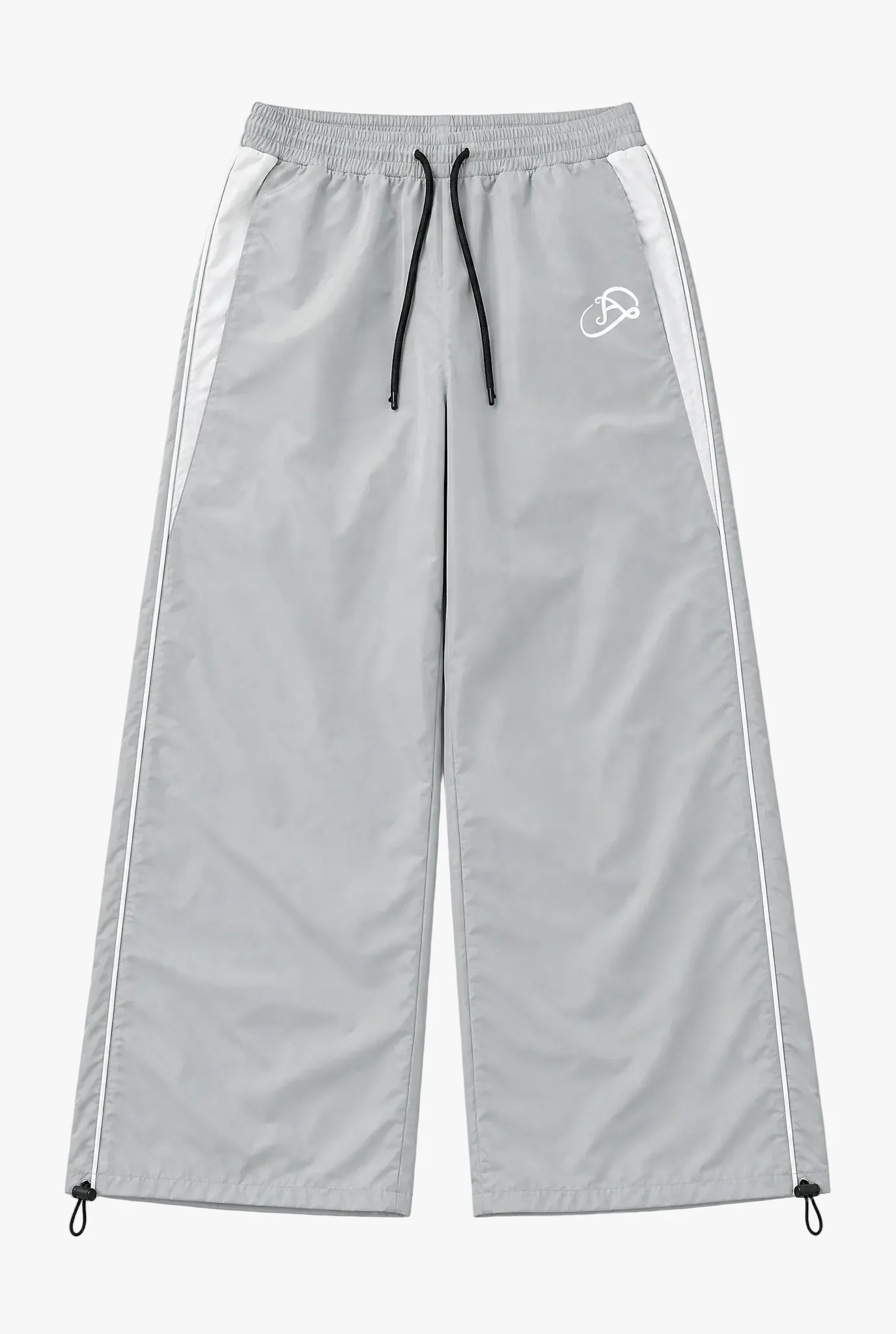 Marquee Cargo Pants — light grey cargo pants flat lay by Sulta Studios