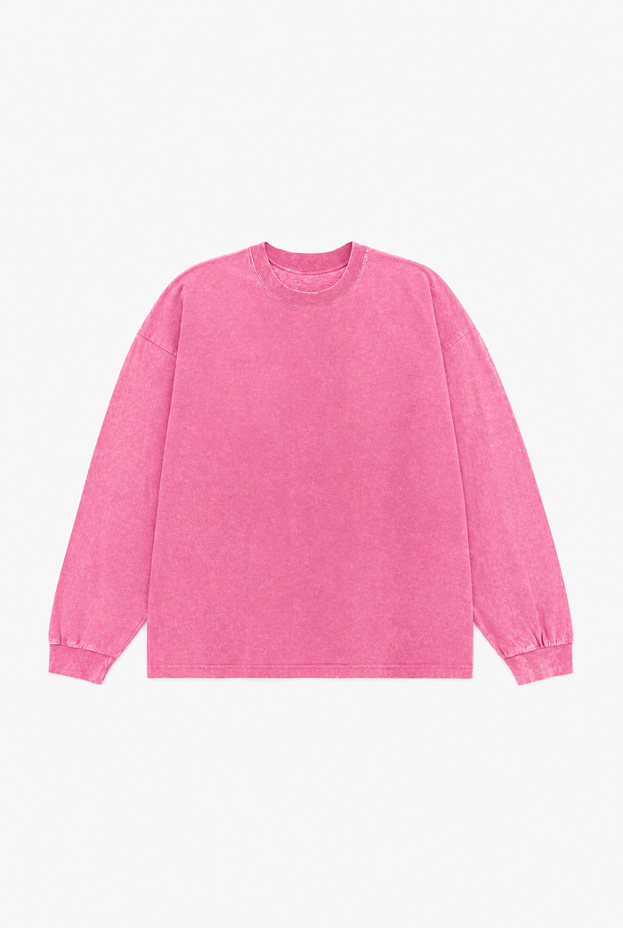 Mineral Wash Long Sleeve flat-lay