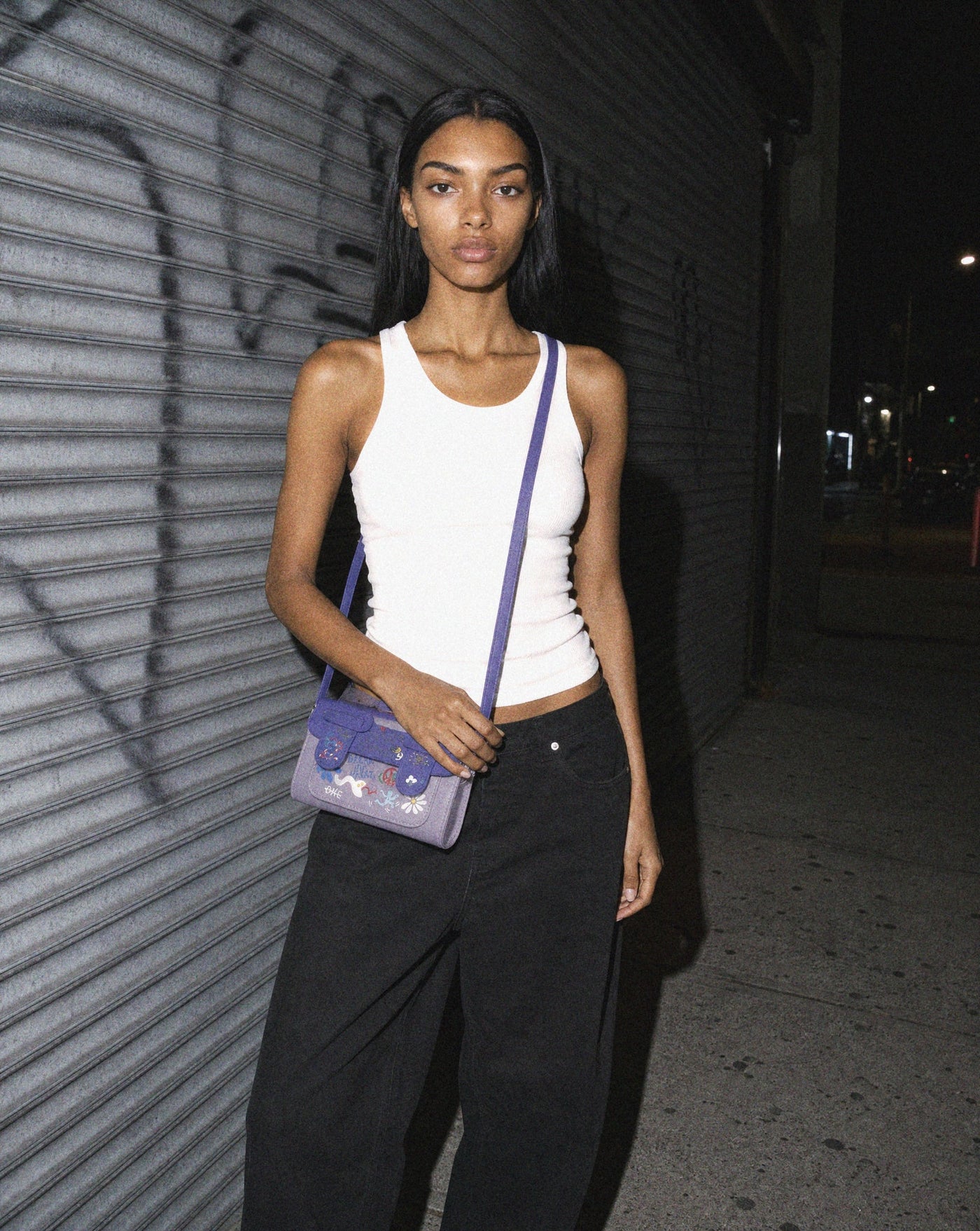 BLNKA editorial - Mini Graffiti Crossbody