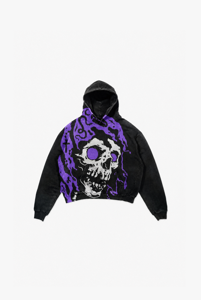 Nightfall Graphic Hoodie flat-lay