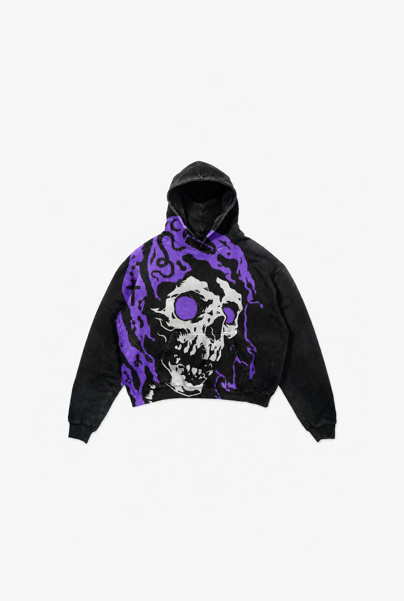 Nightfall Graphic Hoodie flat-lay