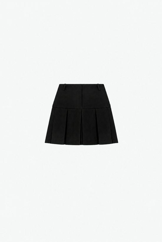 Noir Mini Set — women's black mini skirt set by Sulta Studios