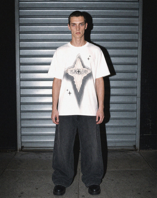 Northstar Tee editorial — star graphic t-shirt by Sulta Studios