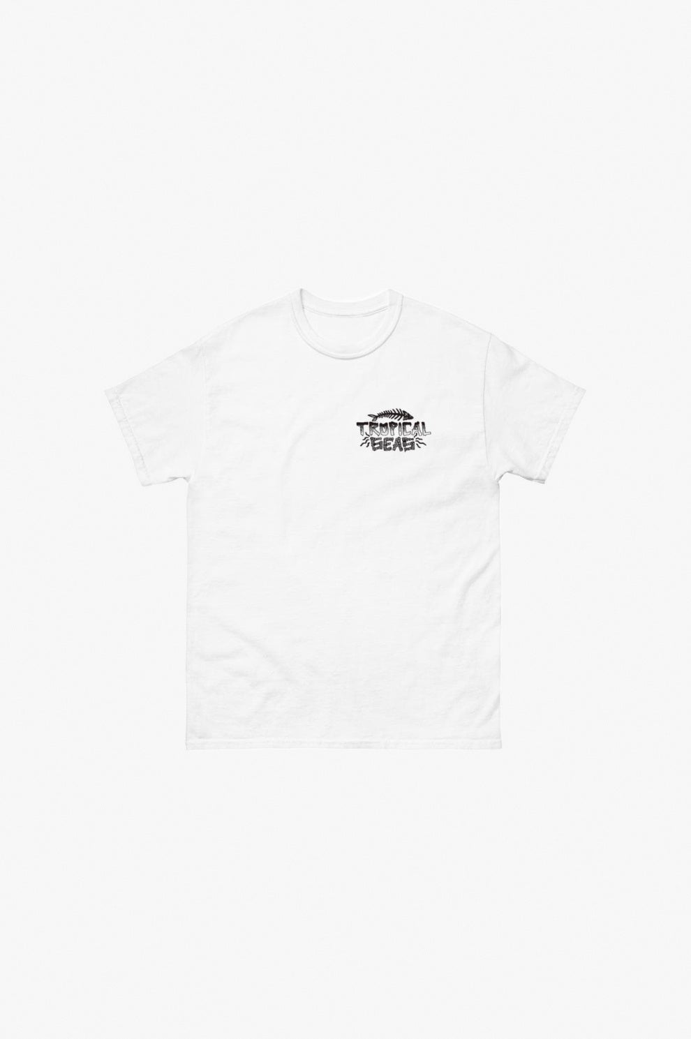 Ocean Graphic Tee flat-lay