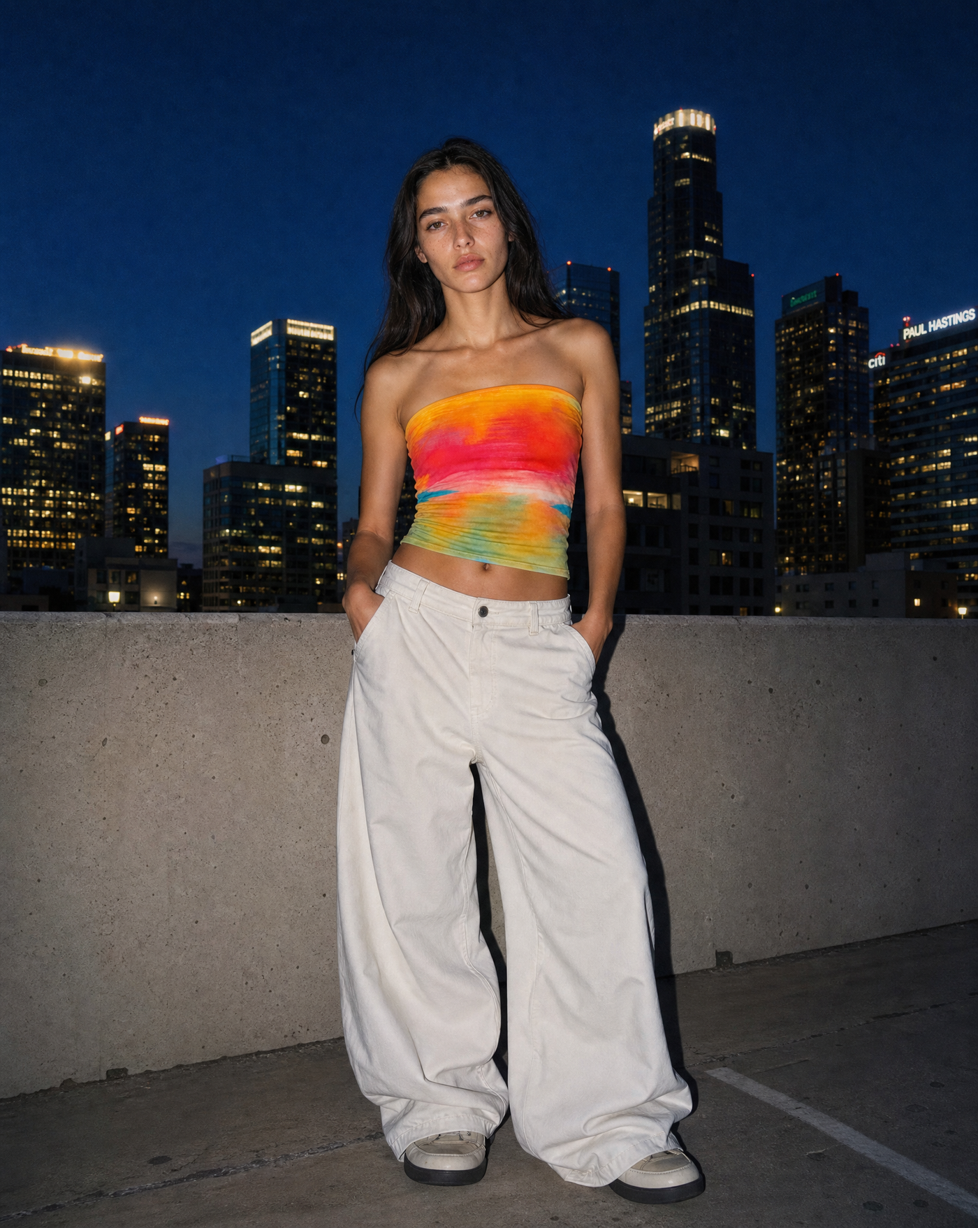 Overgrown Tube Top — female model editorial shot by Sulta Studios