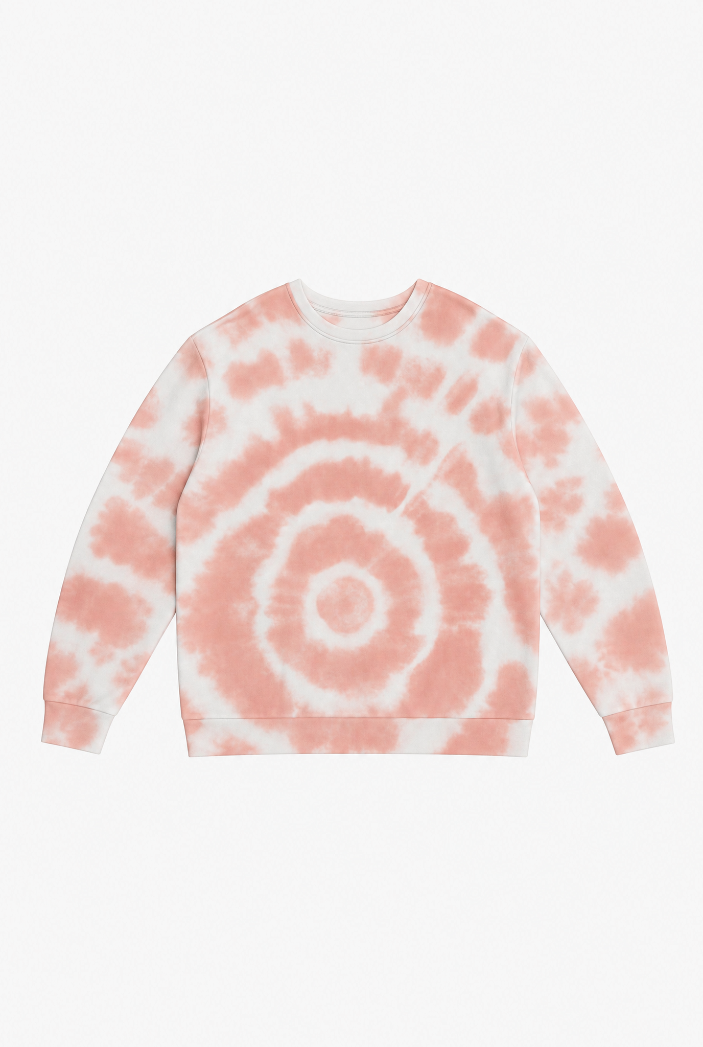 Peach Tie-Dye Vibe flat-lay