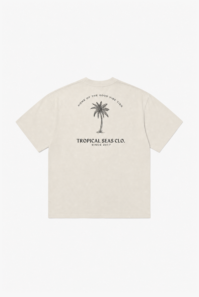 Perfect Palm Faded Tee flat-lay