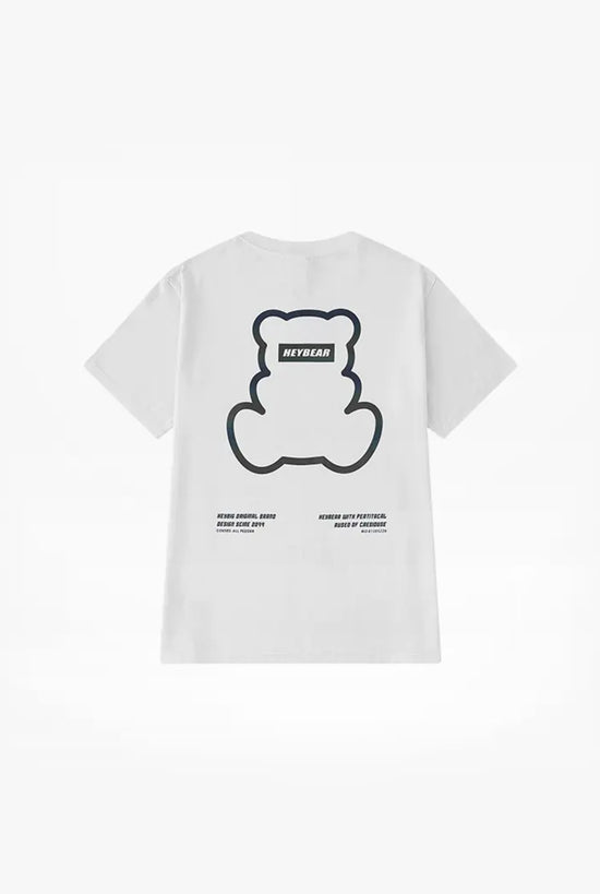 Prism reflective graphic t-shirt flat lay by Sulta Studios