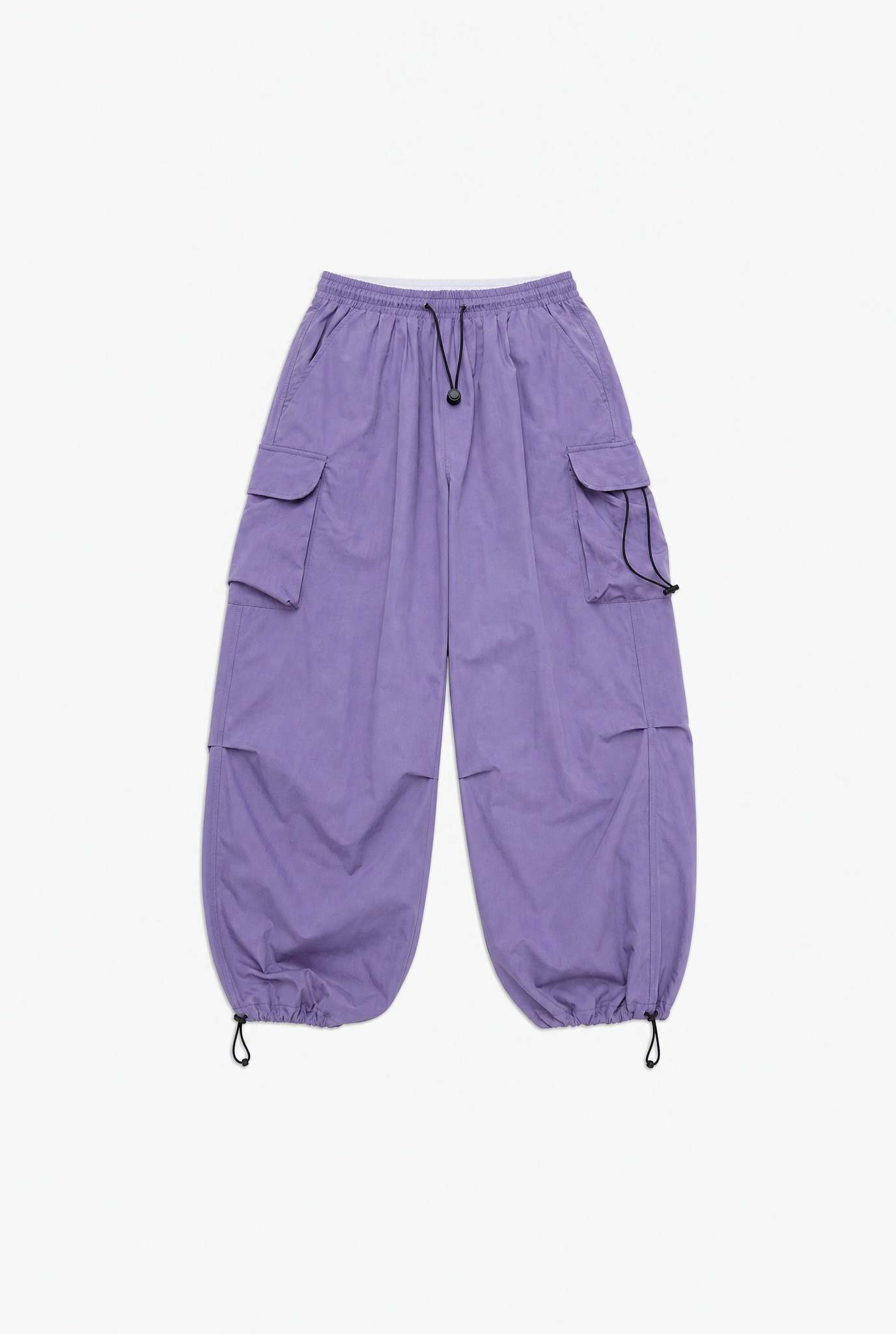 Purple Cargo Pants flat-lay
