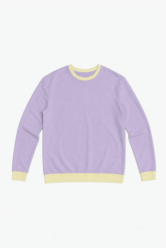 Purple Fog Sweatshirt flat-lay