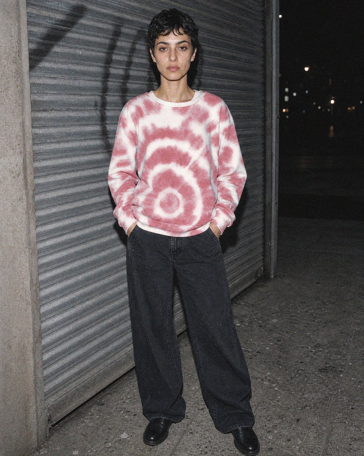 BLNKA editorial - Red Tie-Dye Vibe