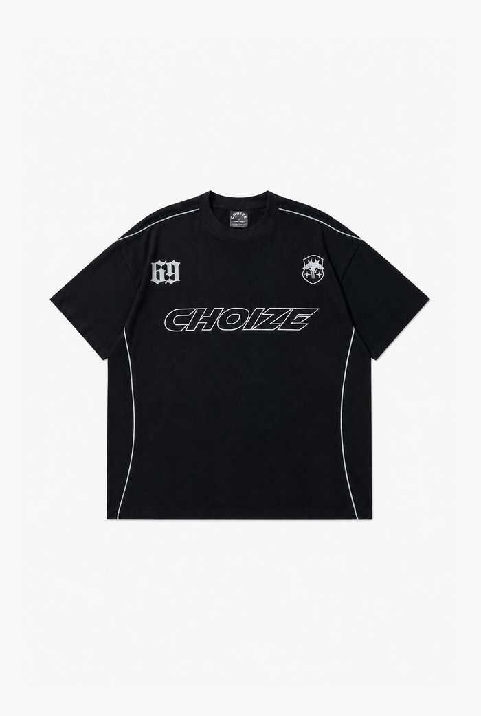 Reflective Strip Tee flat-lay