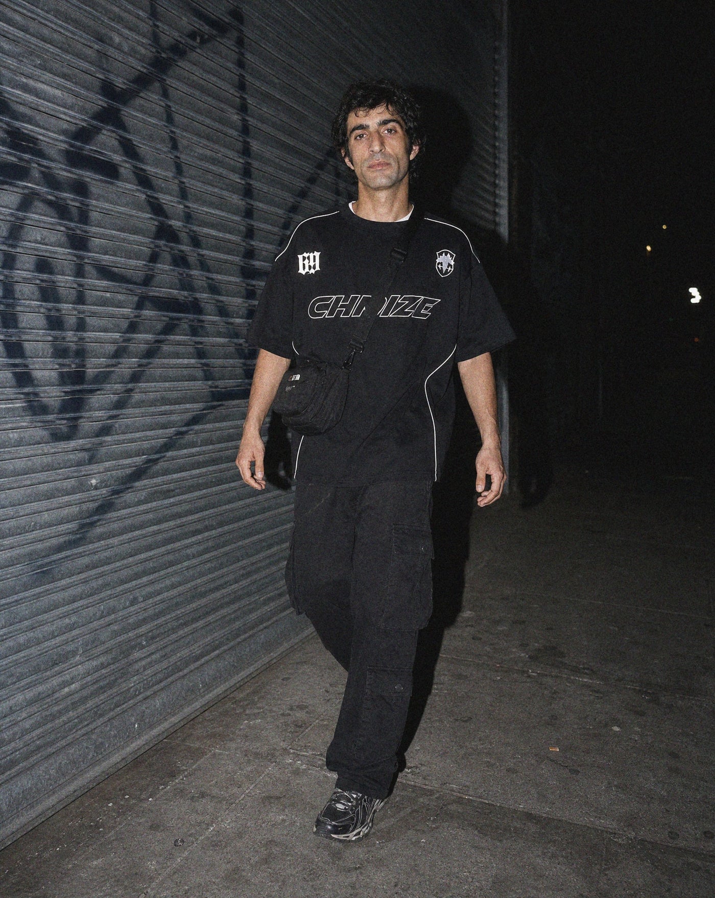 Reflective Strip Tee — Blnka Kollective