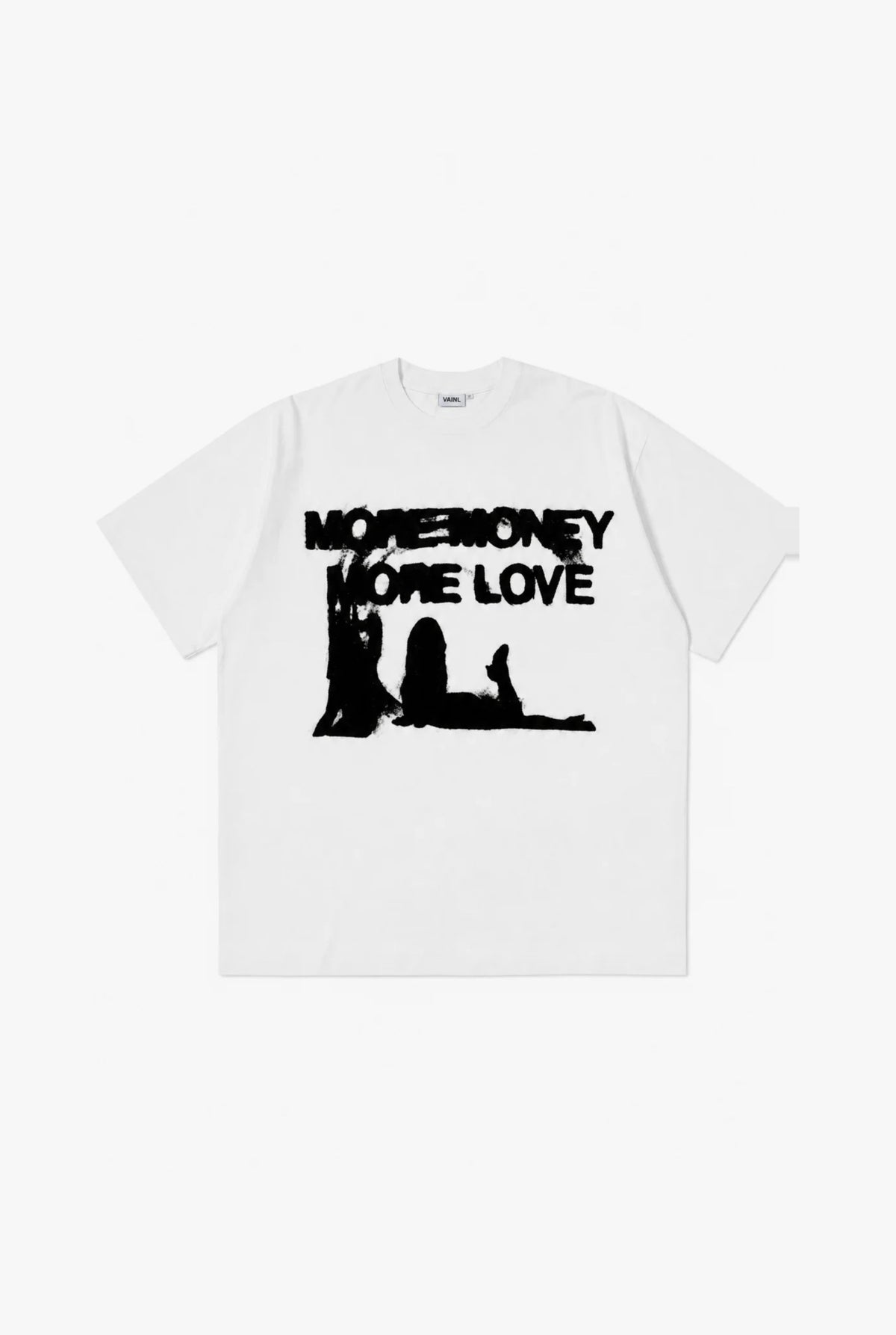 Requiem graphic t-shirt flat lay by Sulta Studios