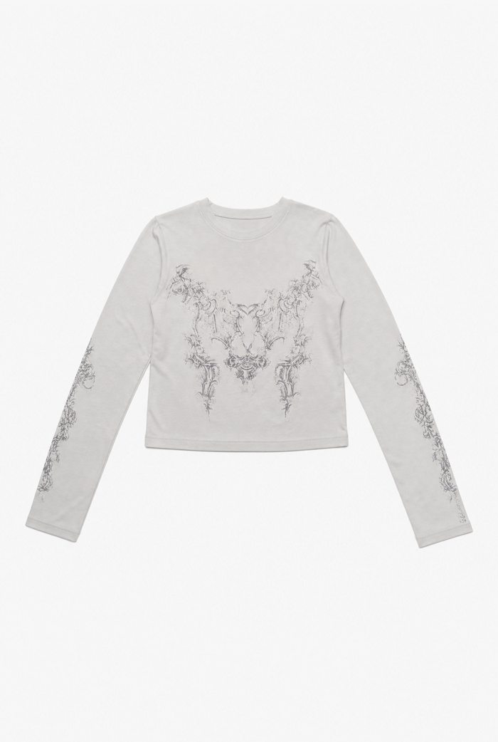 Retro Graphic Longsleeve flat-lay