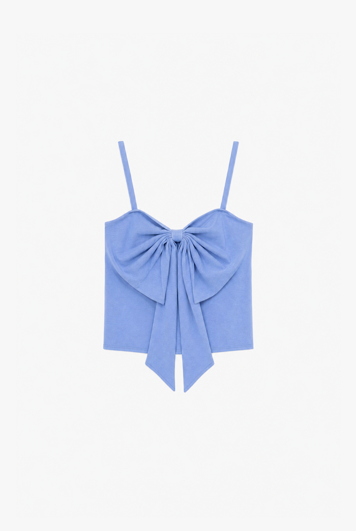 Rosé Bow Top flat-lay