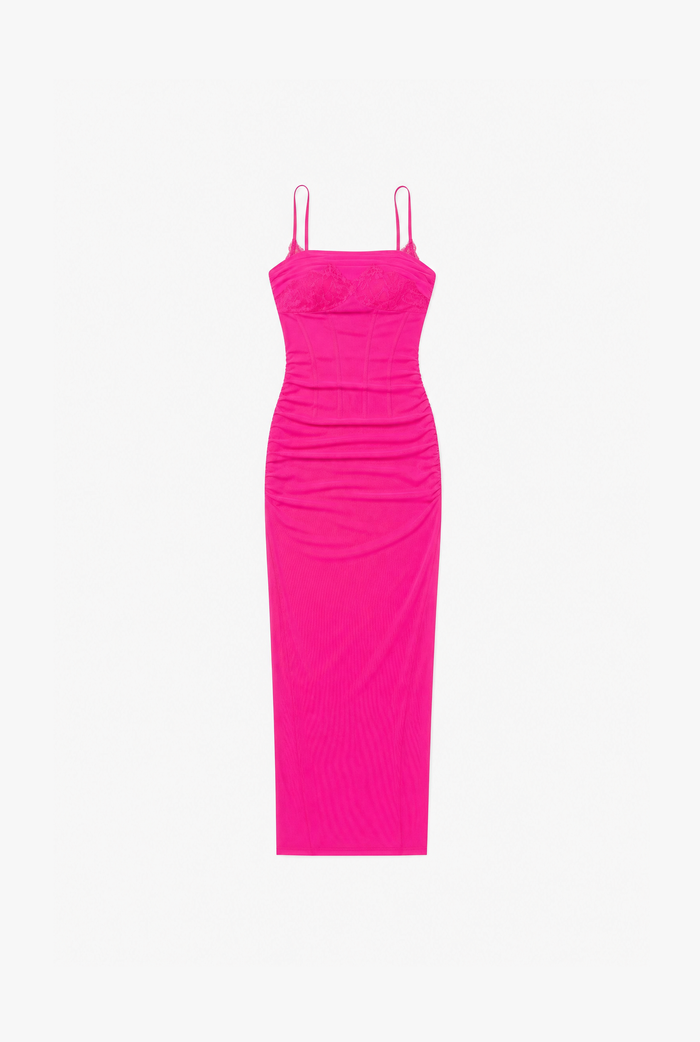 Rose Lace Dress flat-lay