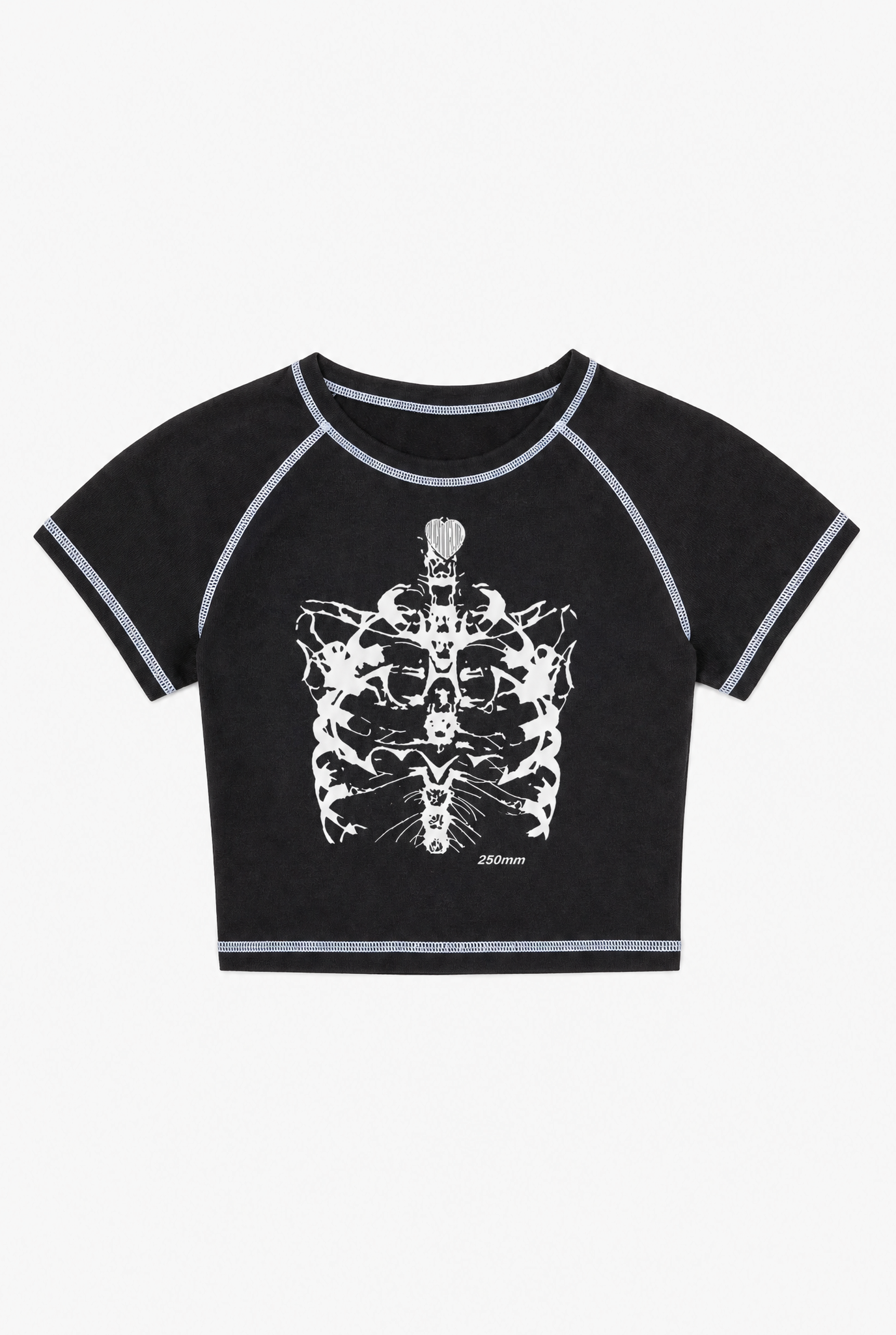 Skull Girl Tee flat-lay