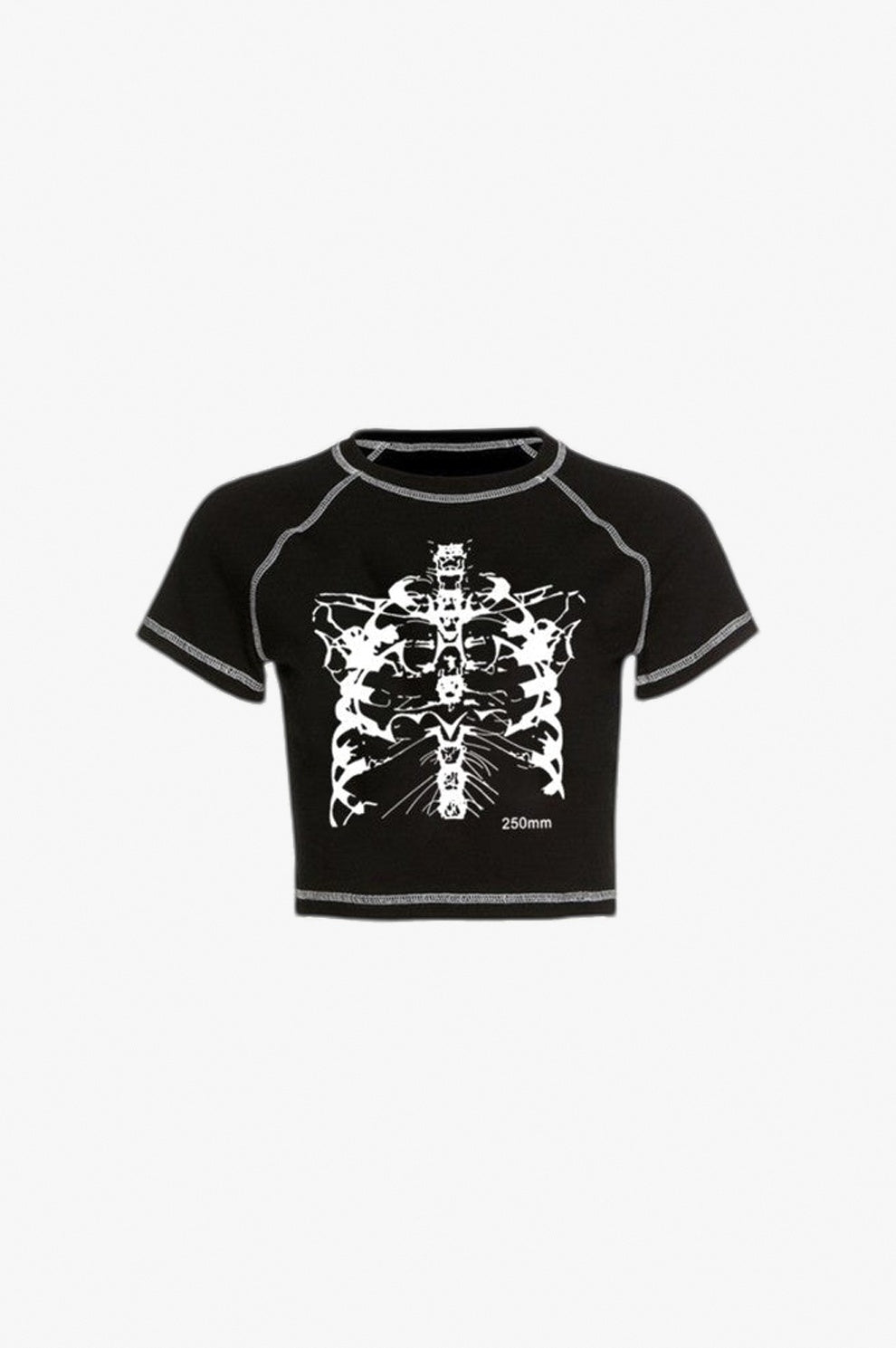 Skull Girl Tee flat-lay