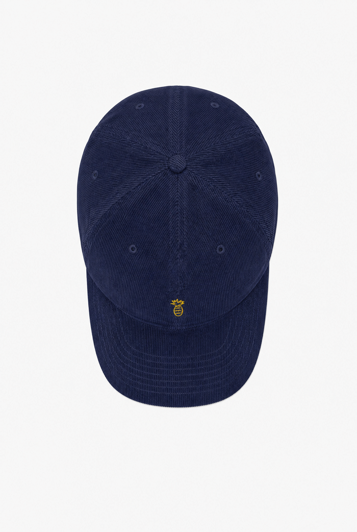 Sloppy Pineapple Corduroy Hat flat-lay