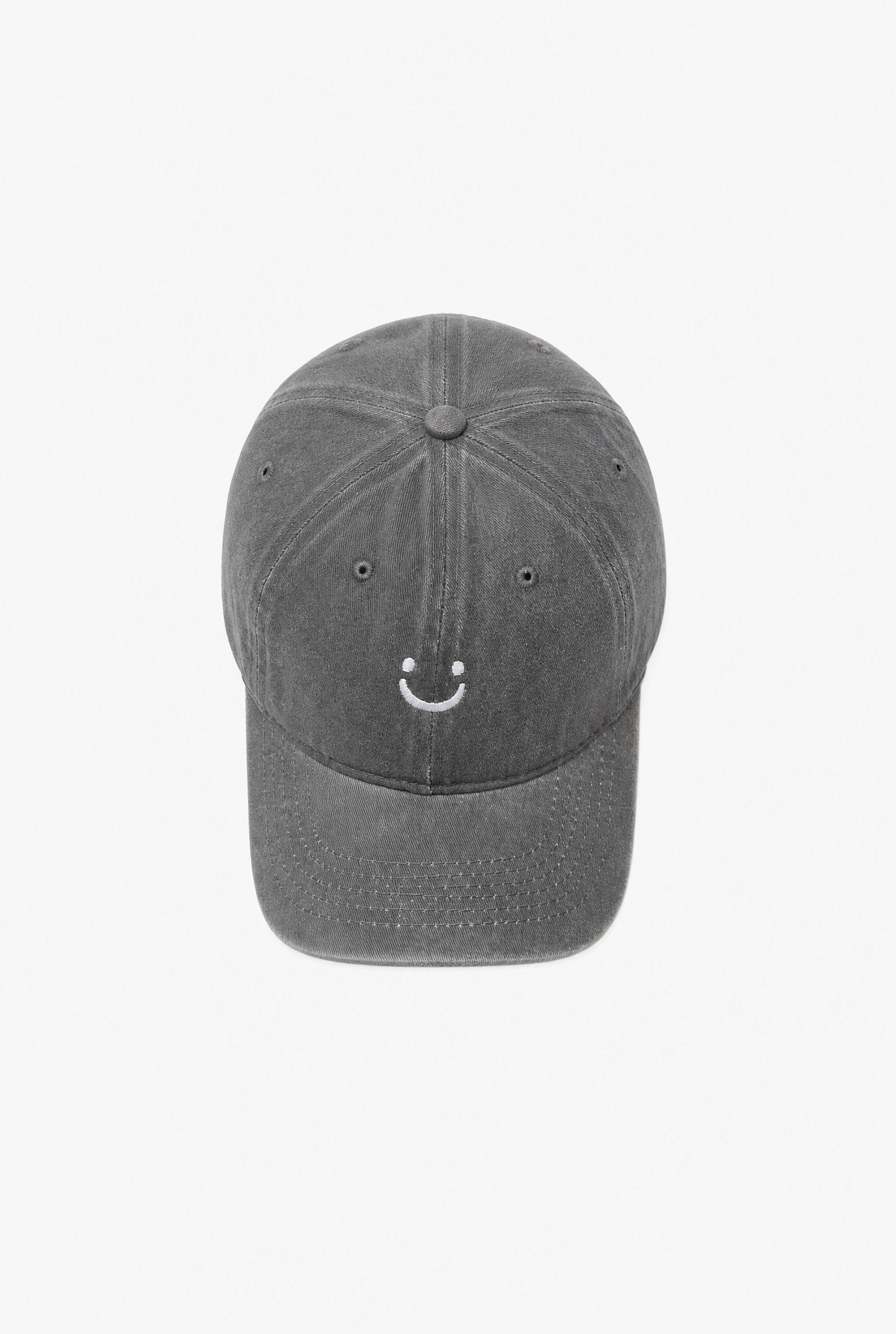 Smile Face Cap flat-lay