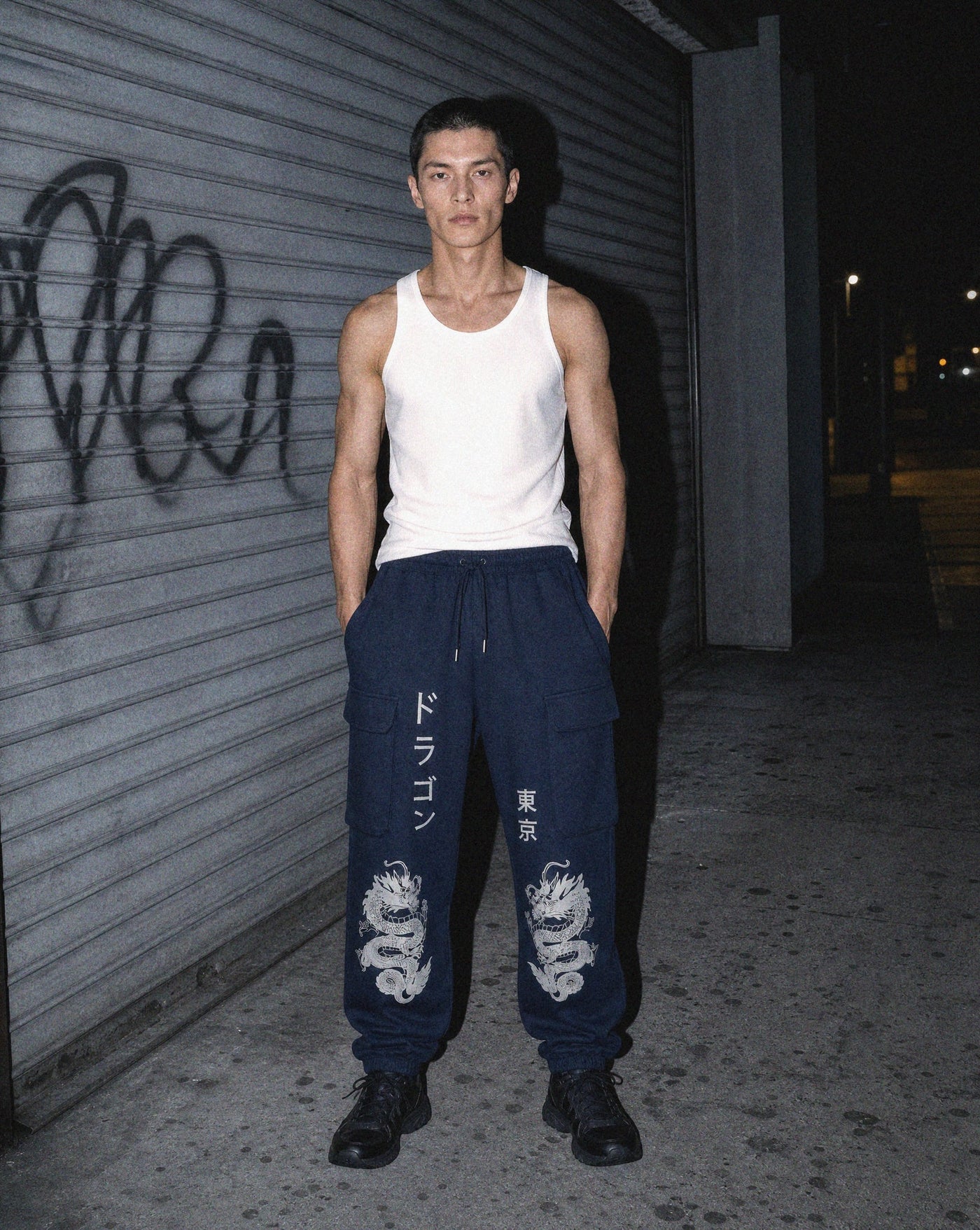 Stacked Space Pants — Blnka Kollective