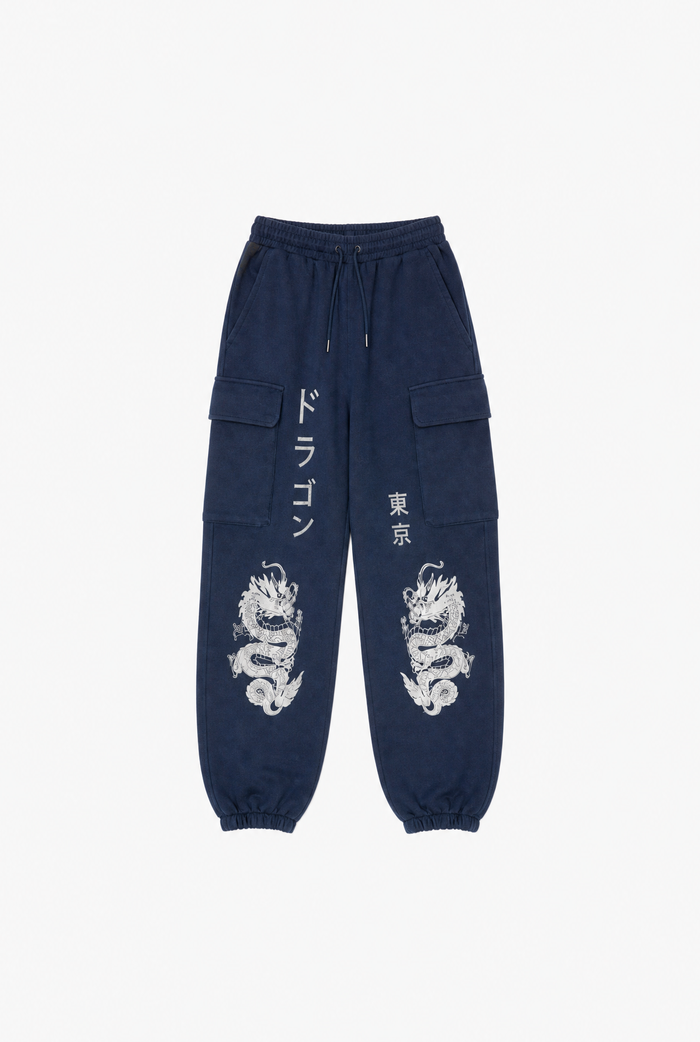 Stacked Space Pants flat-lay