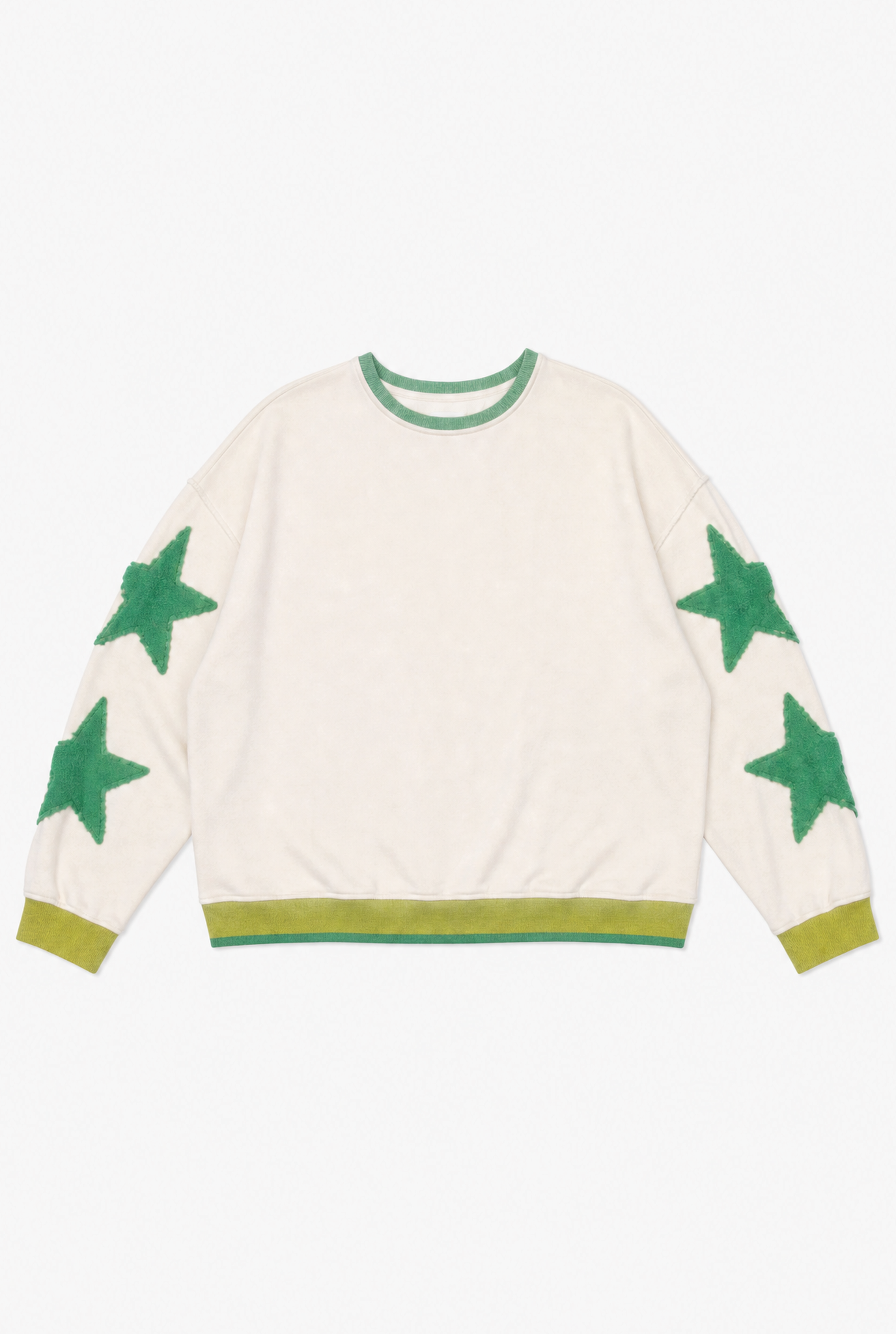 Star Drop Crew flat-lay