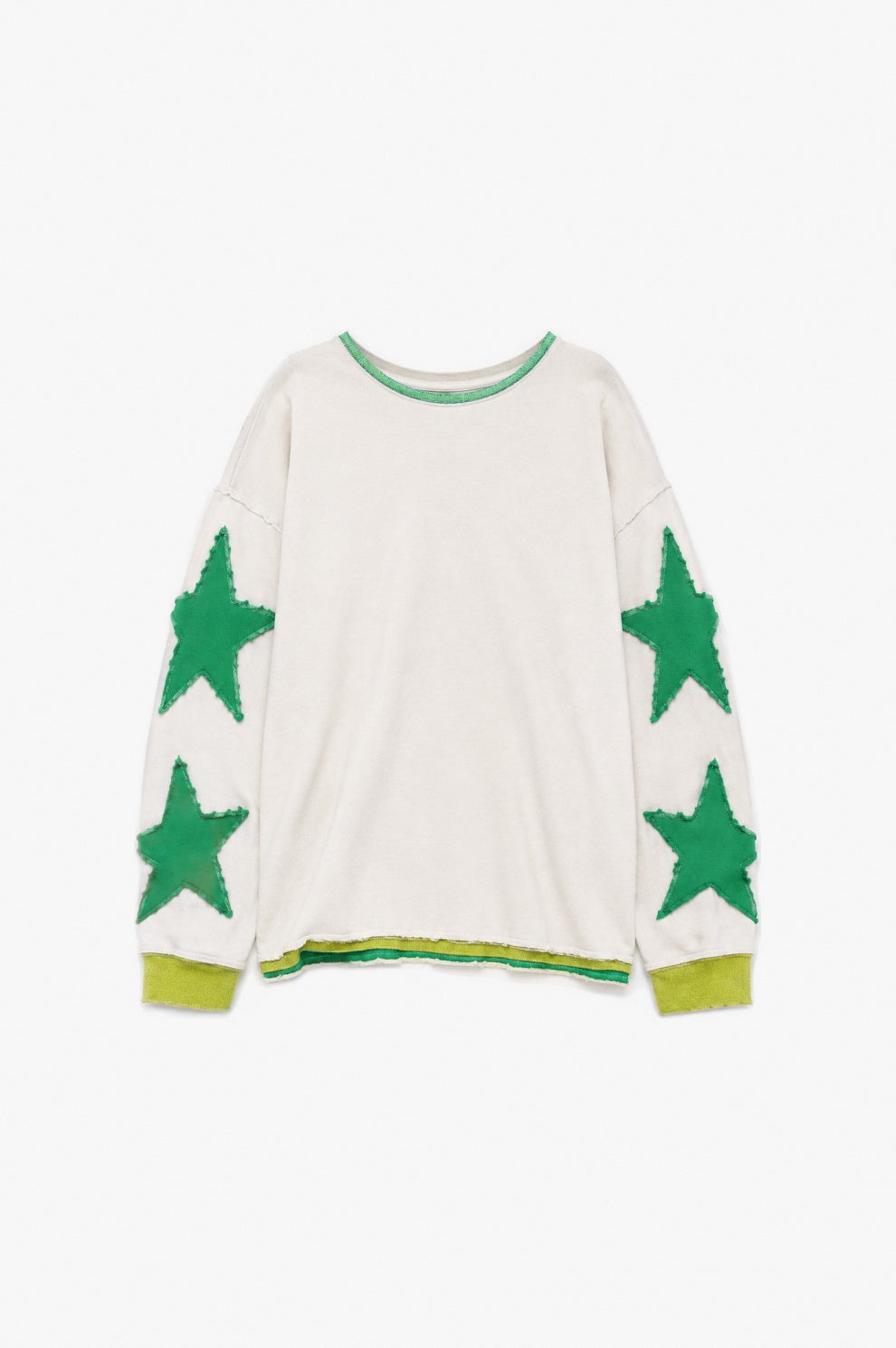 Star Drop Crew flat-lay