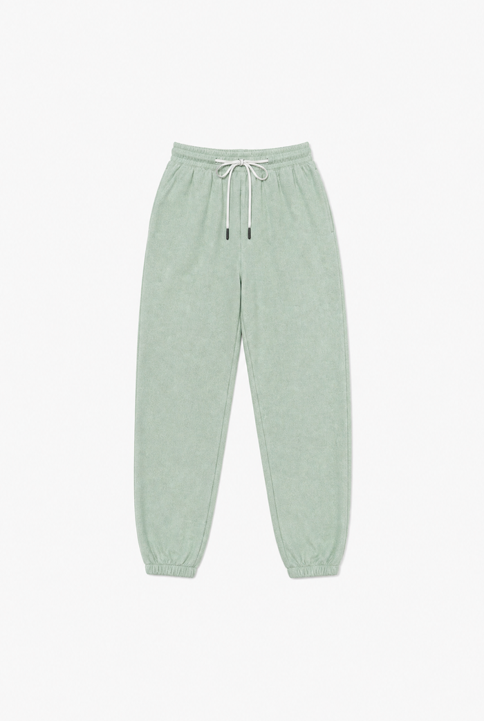 Straight Leg Fleece Pants flat-lay