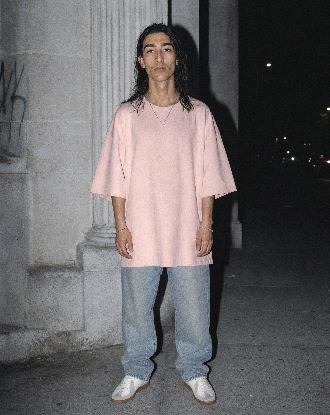 BLNKA editorial - Vintage Oversized Tee