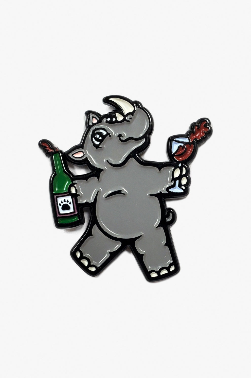 Whino Enamel Pin flat-lay
