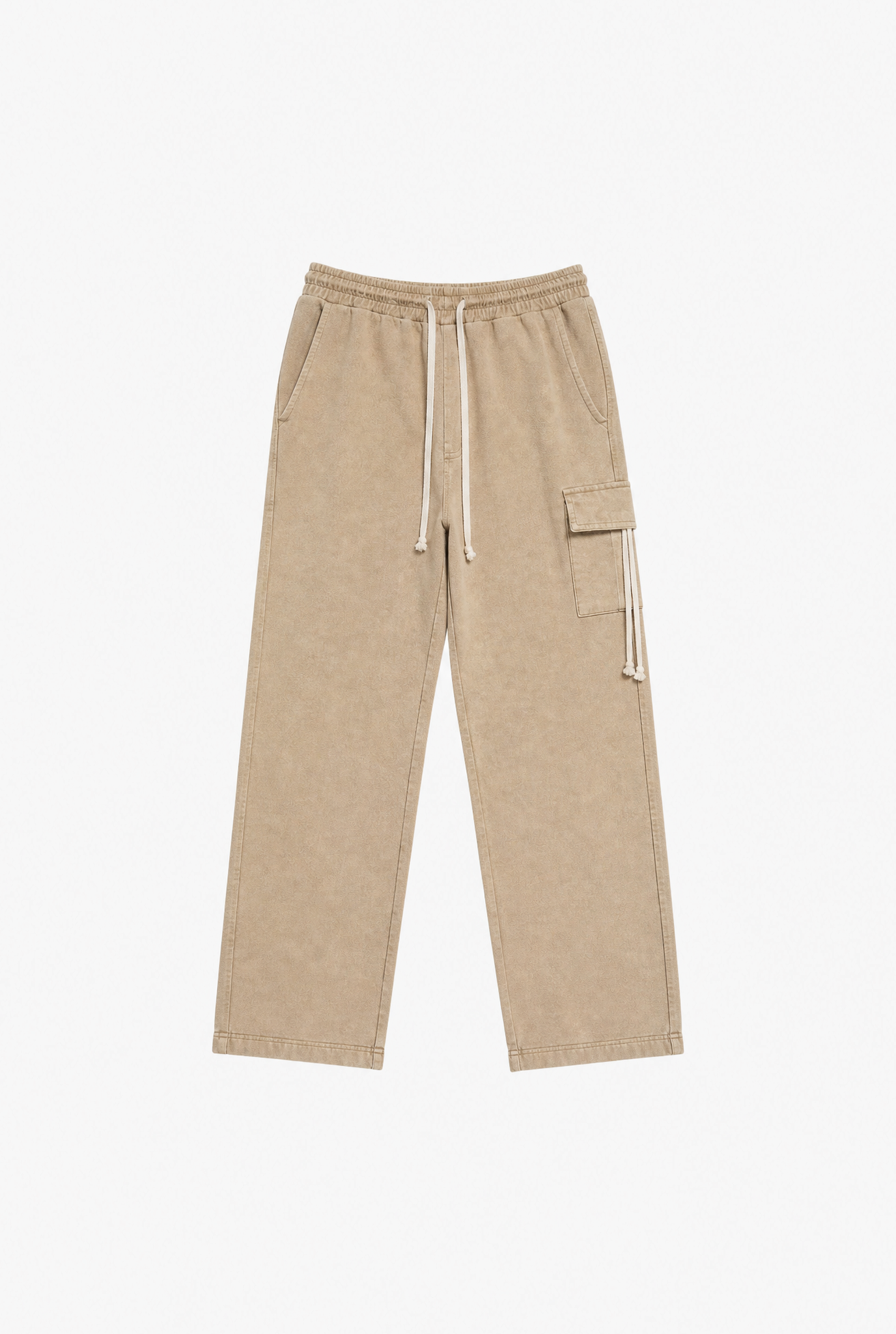 Wide Cargo Joggers flat-lay