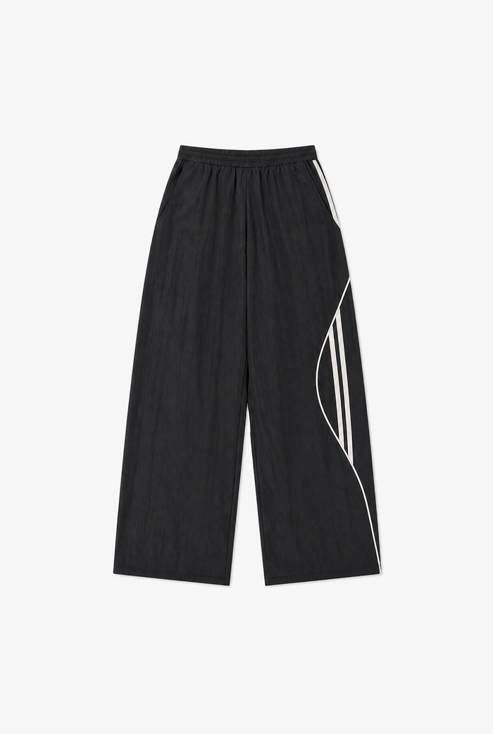 Wide Leg Cargo Sweatpants flat-lay