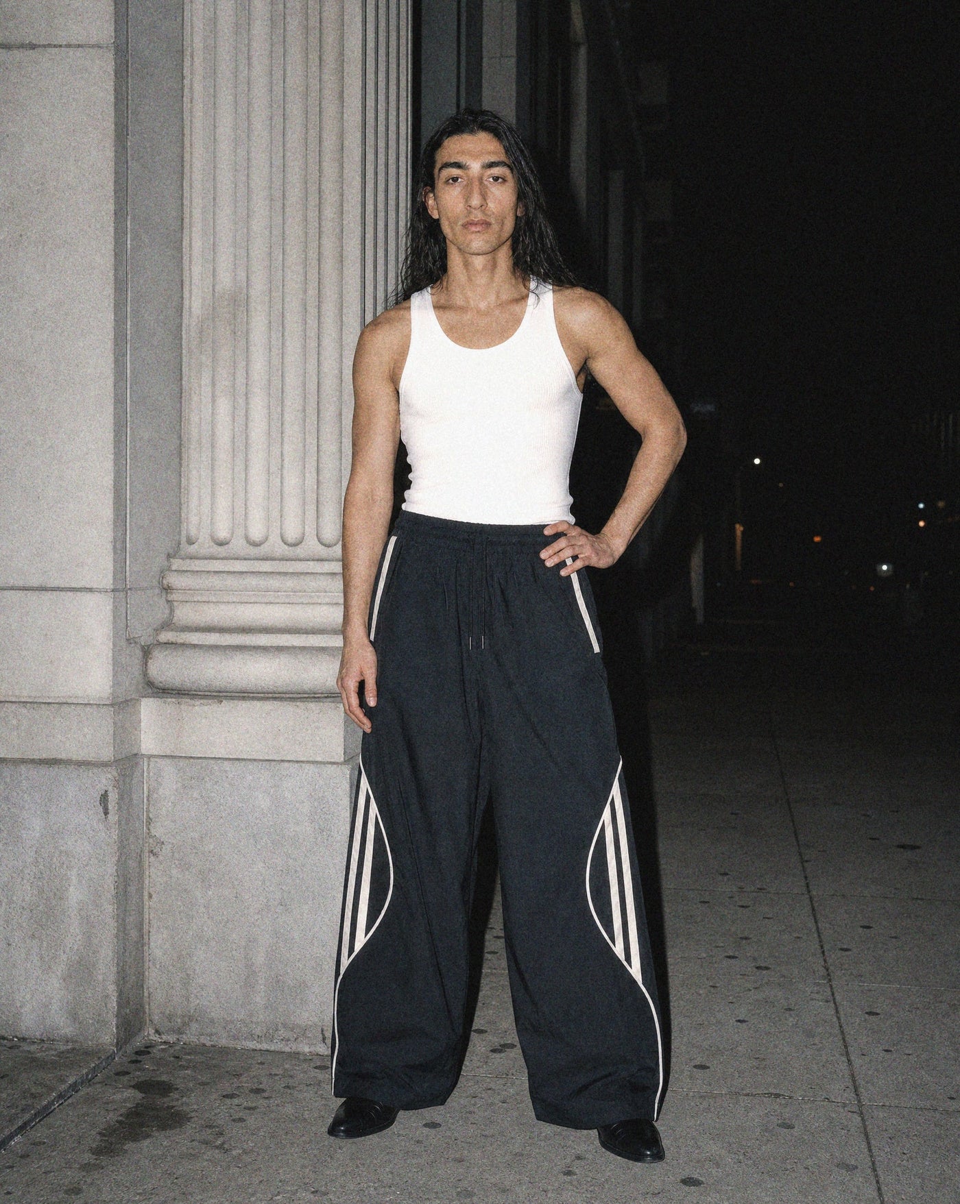 Wide Leg Cargo Sweatpants — Blnka Kollective
